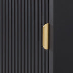 Dusklia - Hattie Tall Bathroom Storage Cabinet - Black