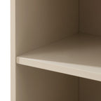 Dusklia - Hattie Tall Bathroom Storage Cabinet - Oyster