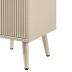 Dusklia - Hattie Tall Bathroom Storage Cabinet - Oyster