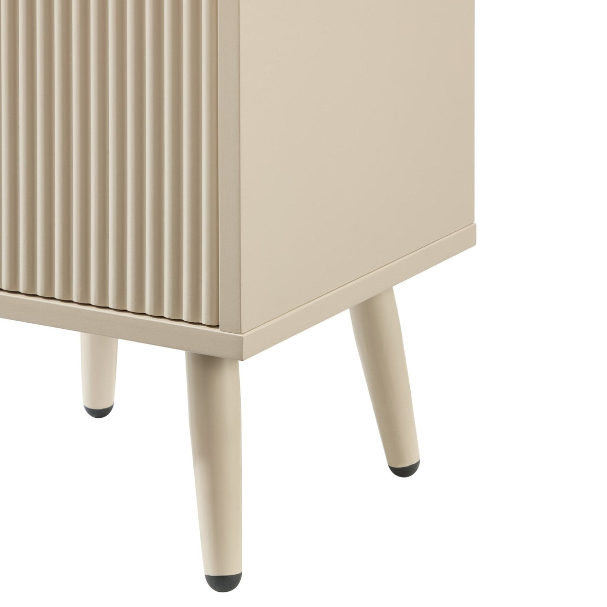 Dusklia - Hattie Tall Bathroom Storage Cabinet - Oyster
