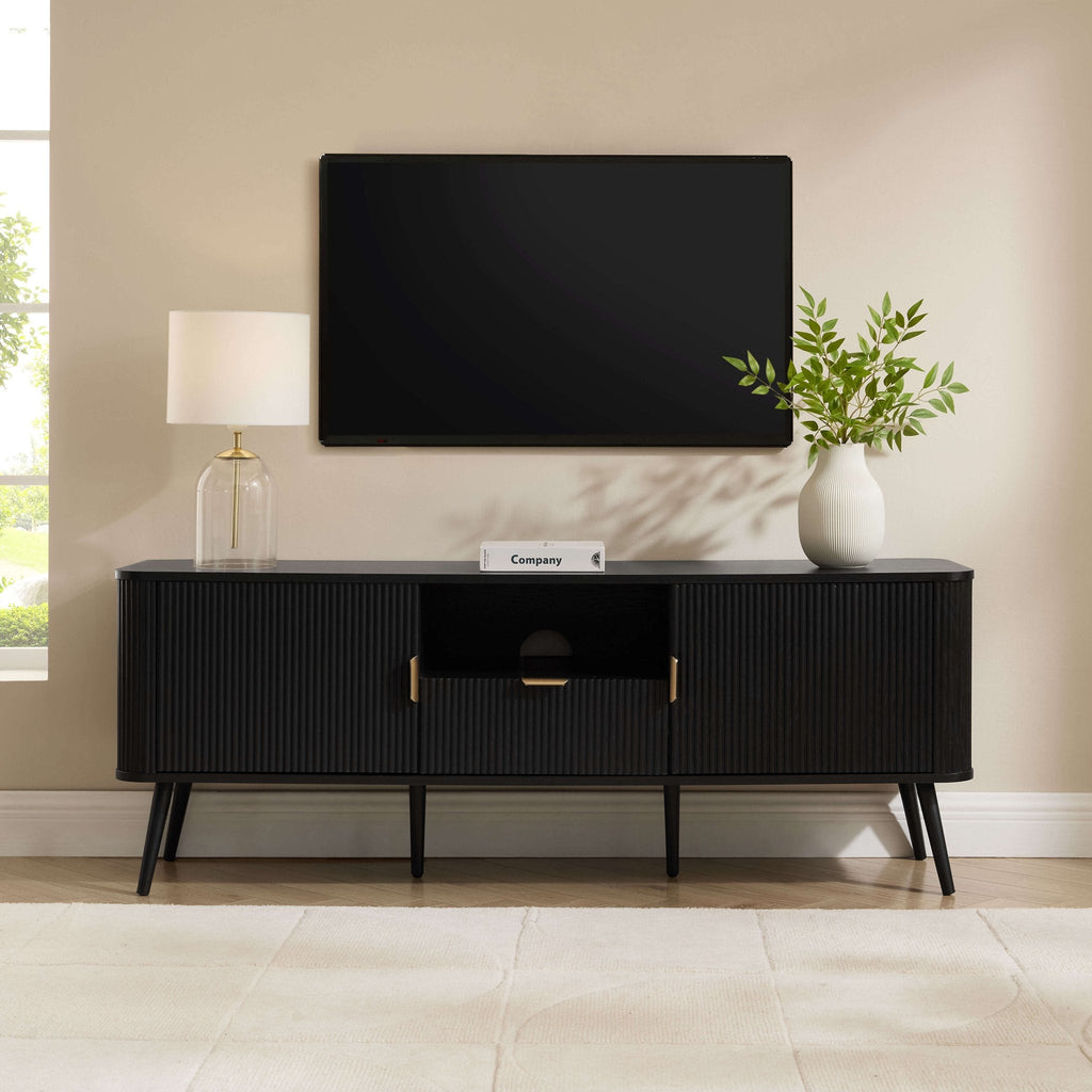 Dusklia - Hattie TV Unit for TVs up to 65 - Black