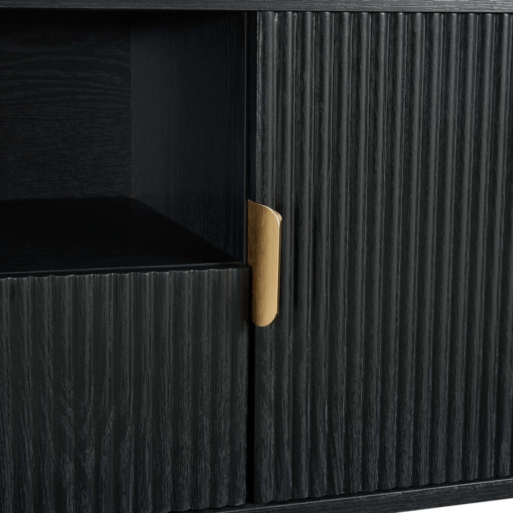 Dusklia - Hattie TV Unit for TVs up to 65 - Black