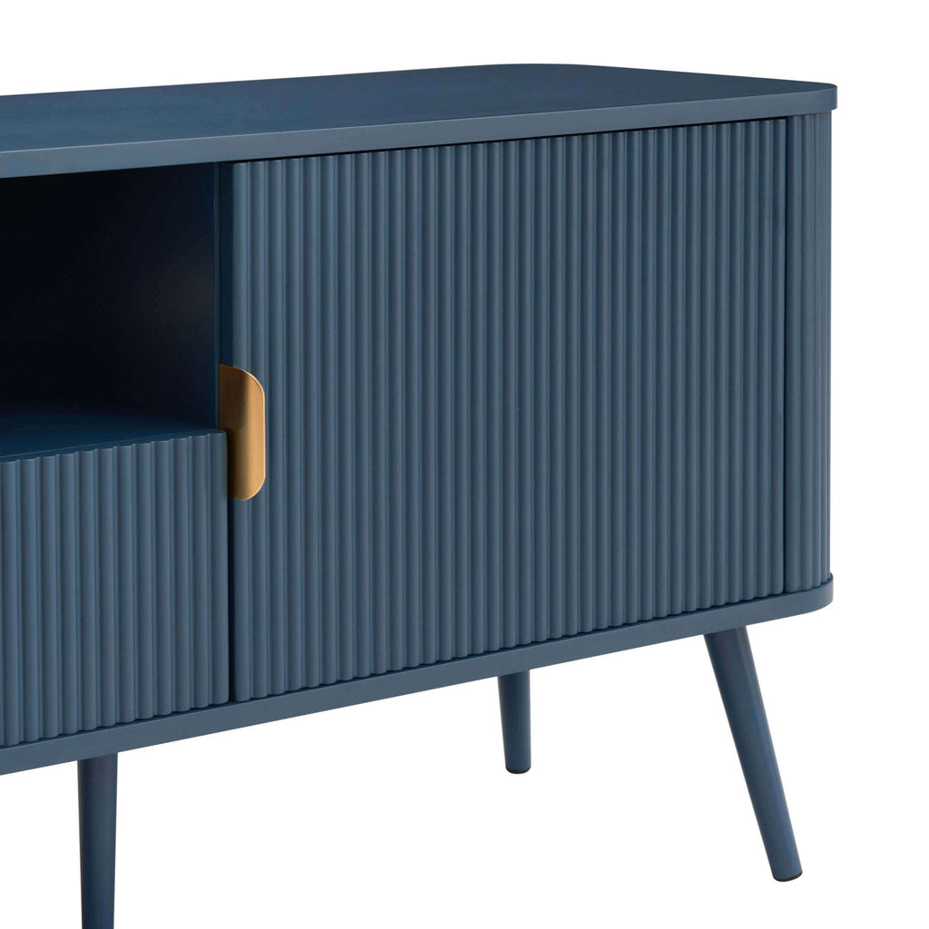 Dusklia - Hattie TV Unit for TVs up to 65- Teal