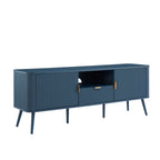 Dusklia - Hattie TV Unit for TVs up to 65- Teal