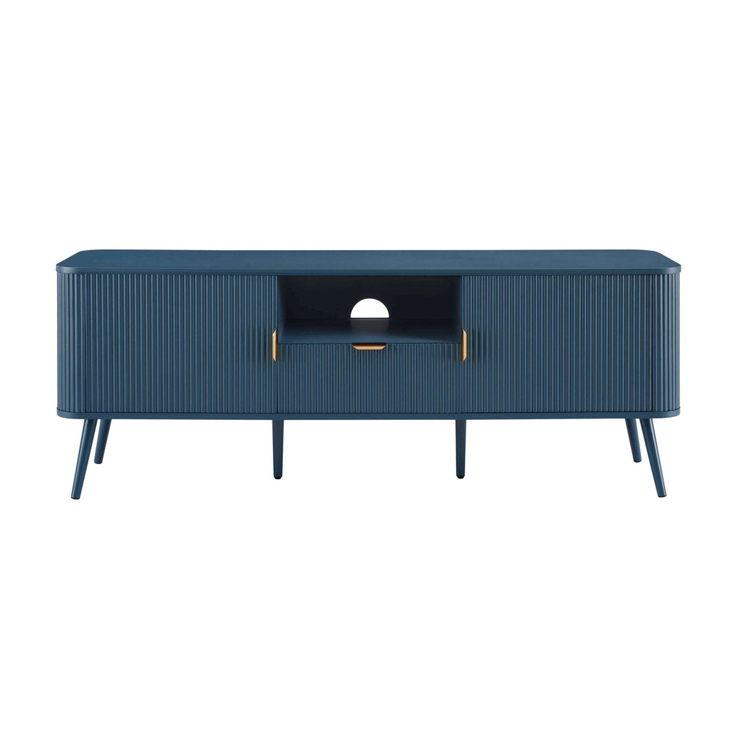 Dusklia - Hattie TV Unit for TVs up to 65- Teal
