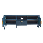 Dusklia - Hattie TV Unit for TVs up to 65- Teal