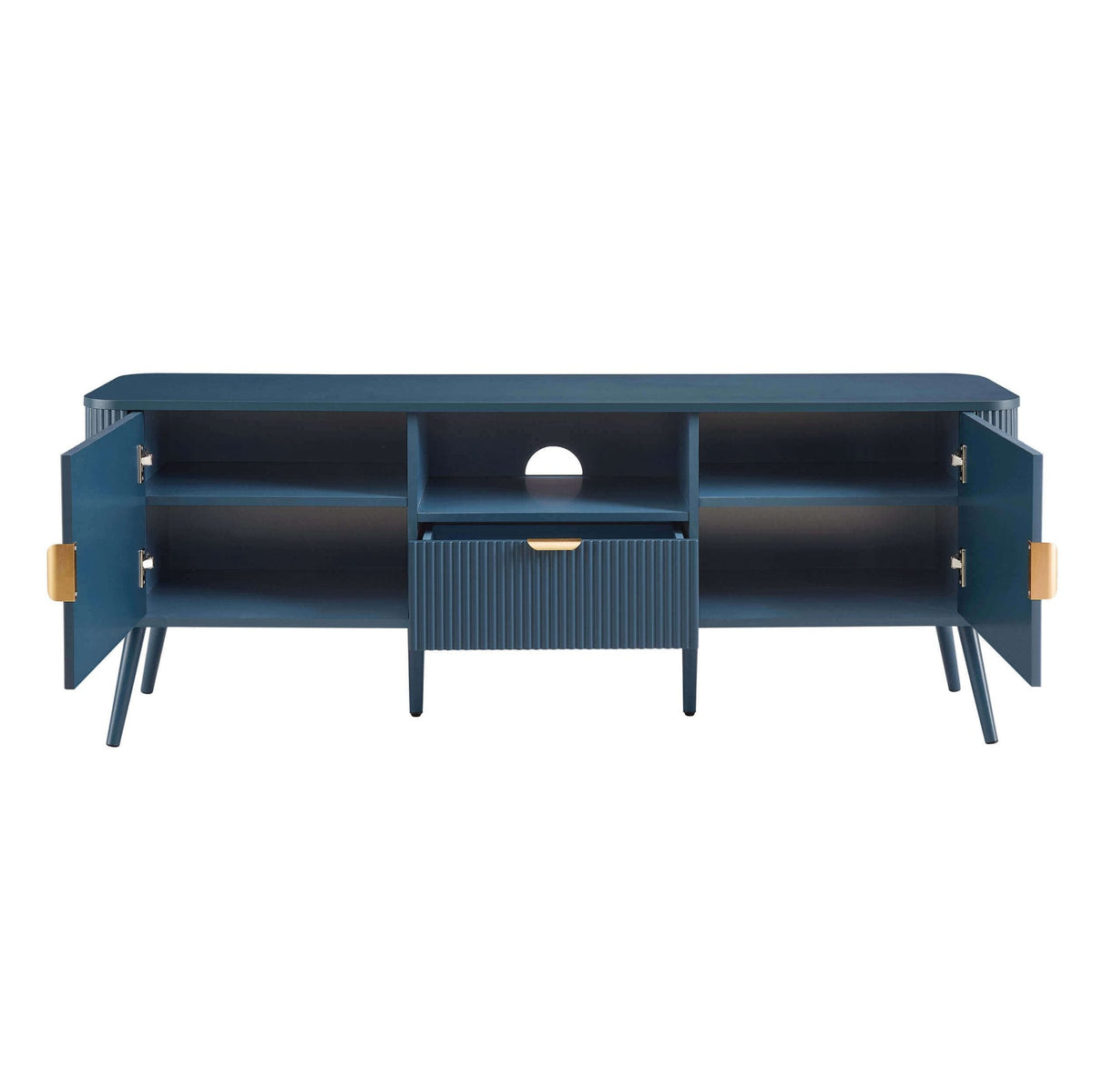 Dusklia - Hattie TV Unit for TVs up to 65- Teal