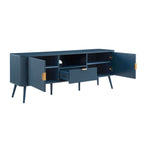 Dusklia - Hattie TV Unit for TVs up to 65- Teal