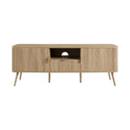Dusklia - Hattie TV Unit for TVs up to 65- Light Wood