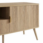 Dusklia - Hattie 3 Piece Bundle - 2 Shelving Units and TV Unit - Light Wood