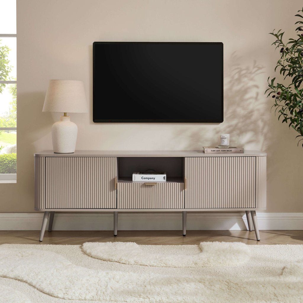Dusklia - Hattie TV Unit for TVs up to 65 - Taupe