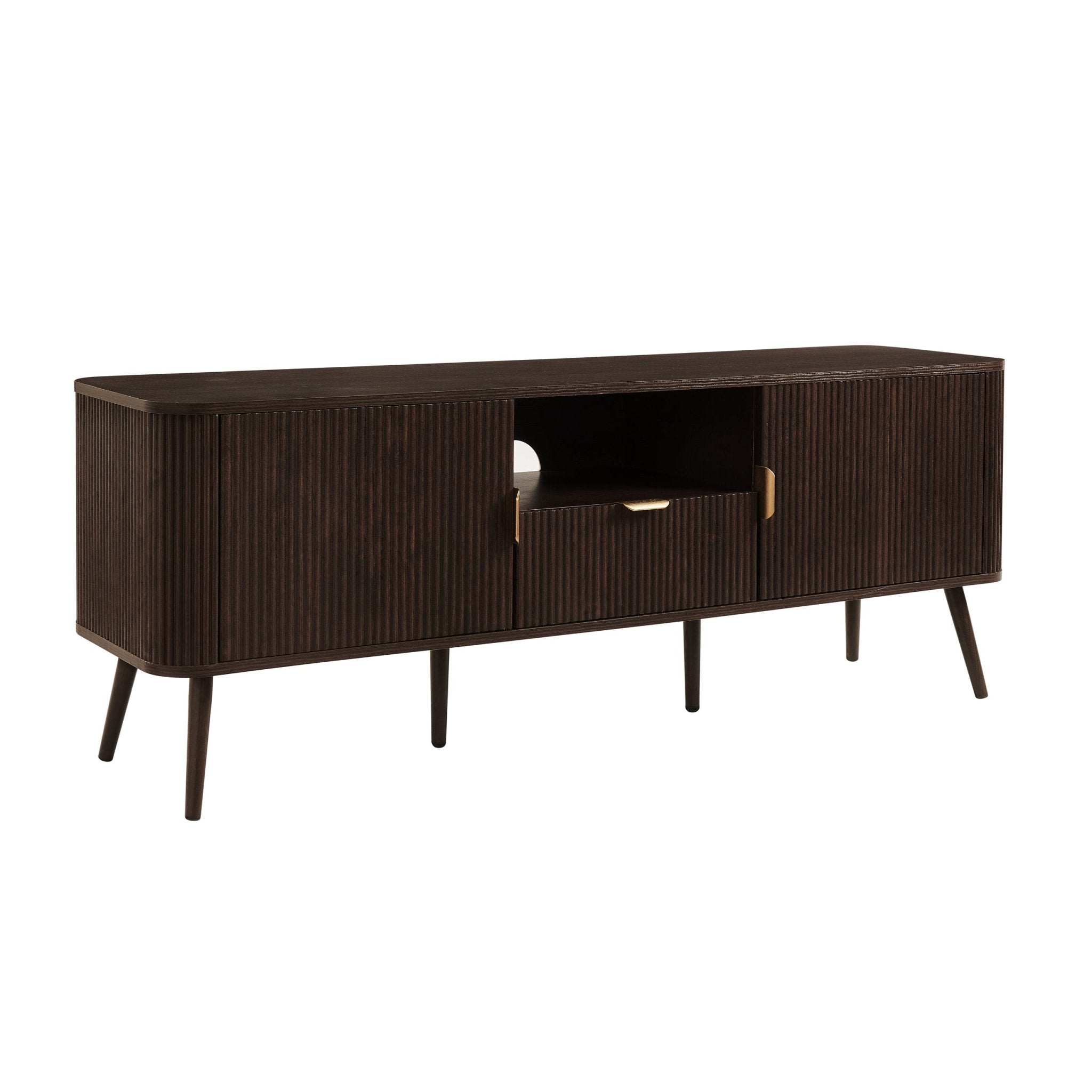 Dusklia - Hattie TV Unit for TVs up to 65 - Walnut