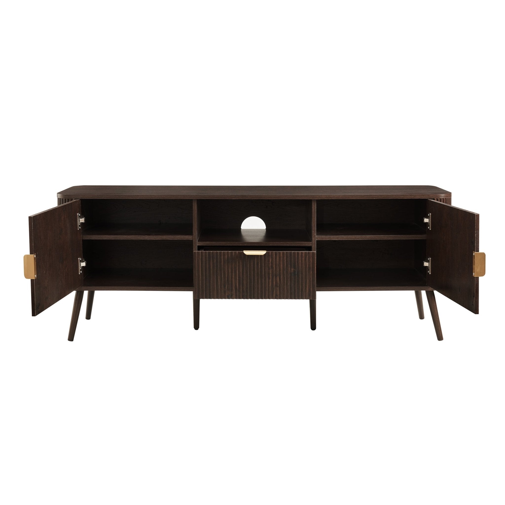 Dusklia - Hattie TV Unit for TVs up to 65 - Walnut