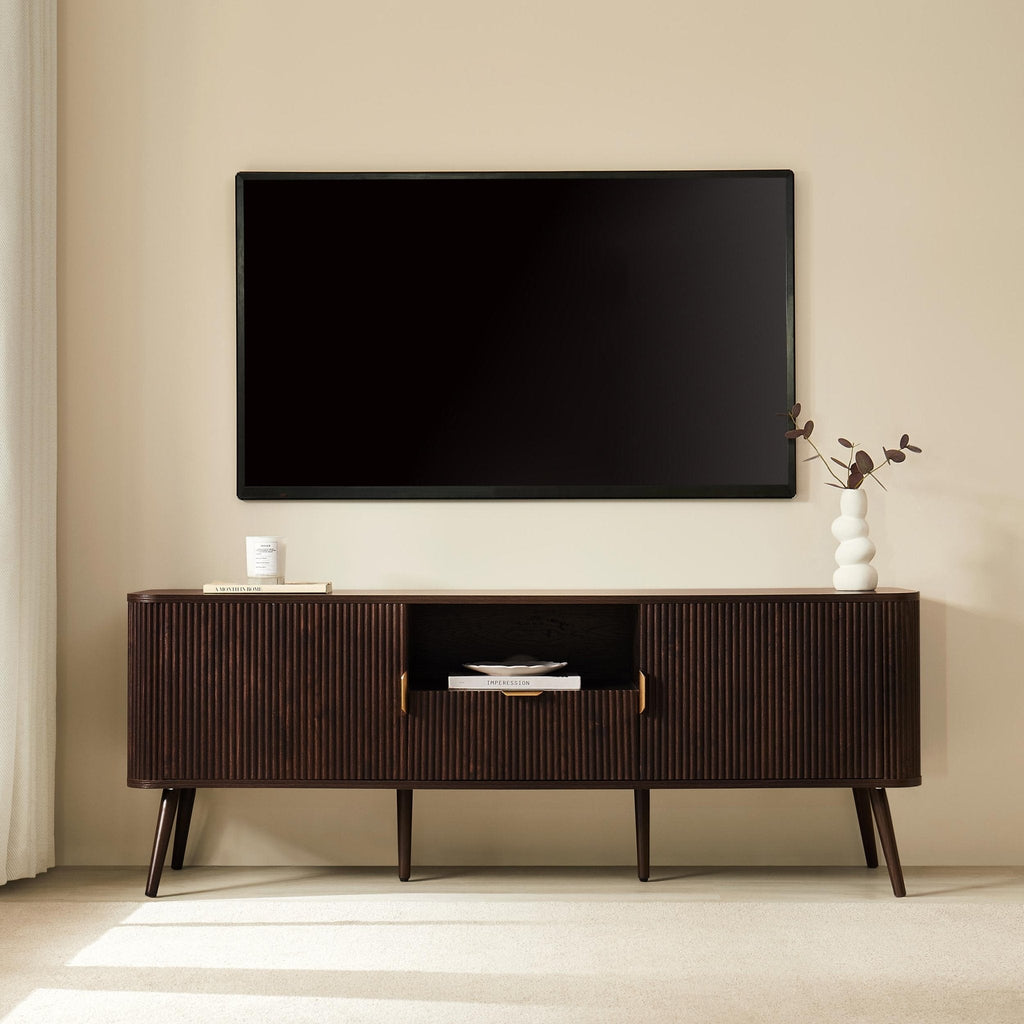 Dusklia - Hattie TV Unit for TVs up to 65 - Walnut