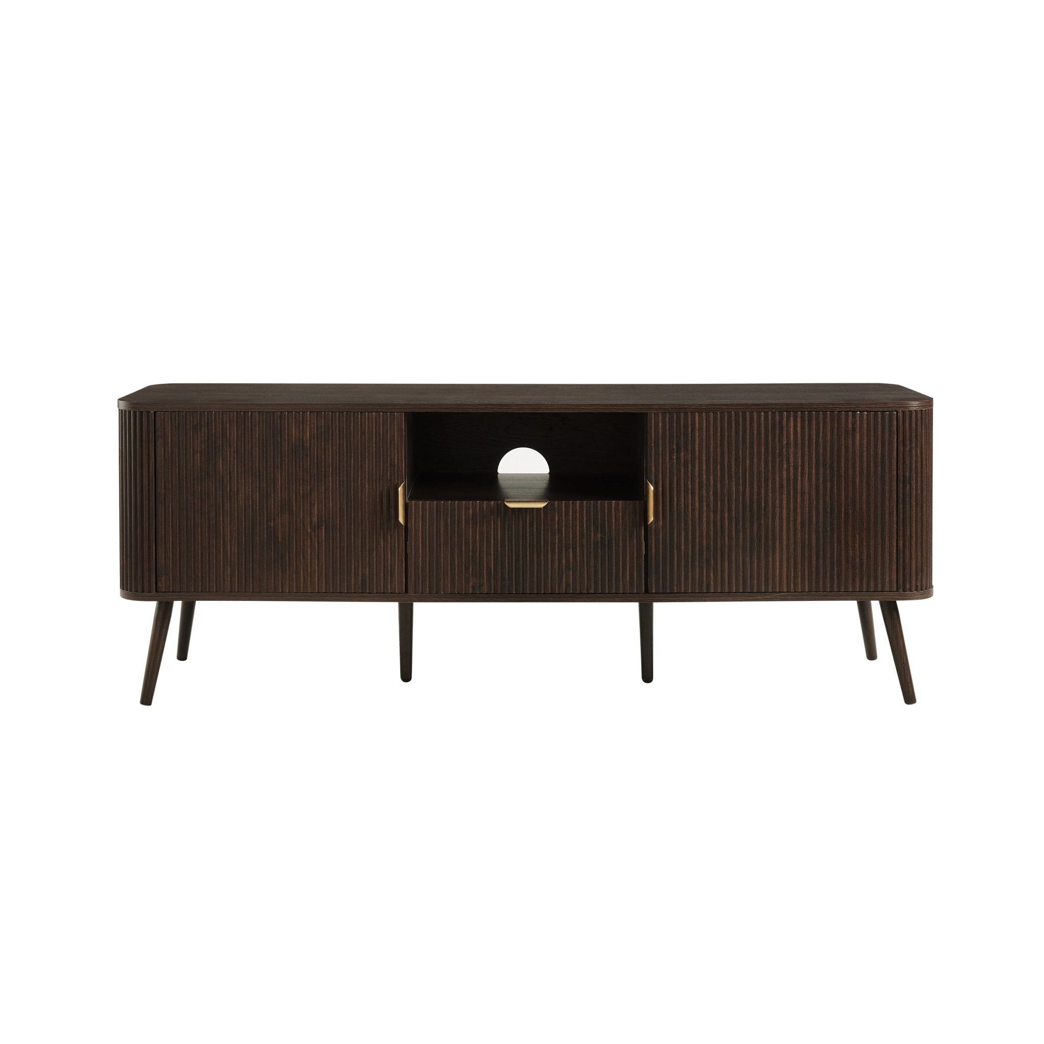 Dusklia - Hattie TV Unit for TVs up to 65 - Walnut