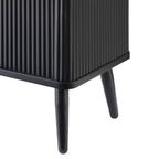 Dusklia - Hattie Under Sink Bathroom Cabinet - Black