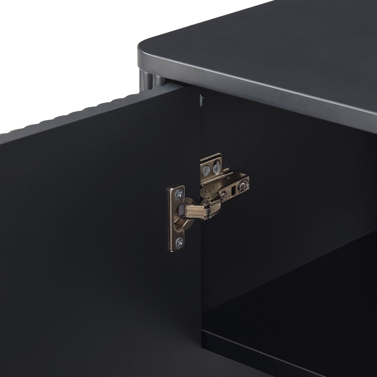 Dusklia - Hattie Under Sink Bathroom Cabinet - Black