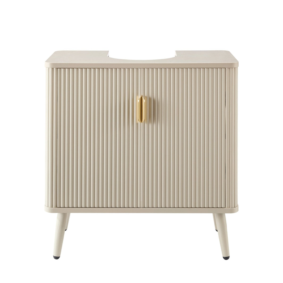 Dusklia - Hattie Under Sink Bathroom Cabinet - Oyster
