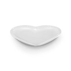 Dusklia - Heart Shaped Set of 4 Side Plates - White