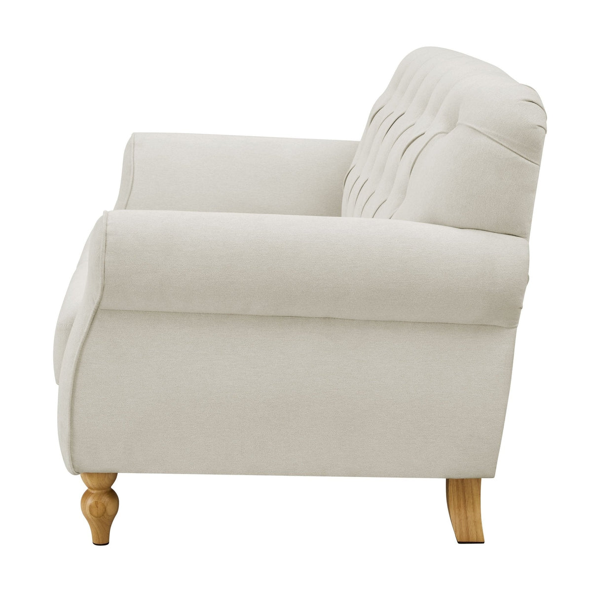 Dusklia - Hebden 2 Seater Sofa - Cream Linen