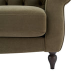 Dusklia - Hebden 2 Seater Sofa - Olive Green
