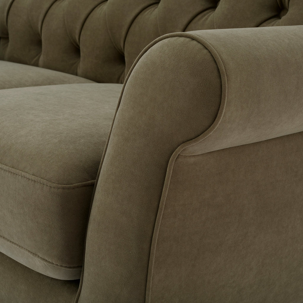 Dusklia - Hebden 2 Seater Sofa - Olive Green