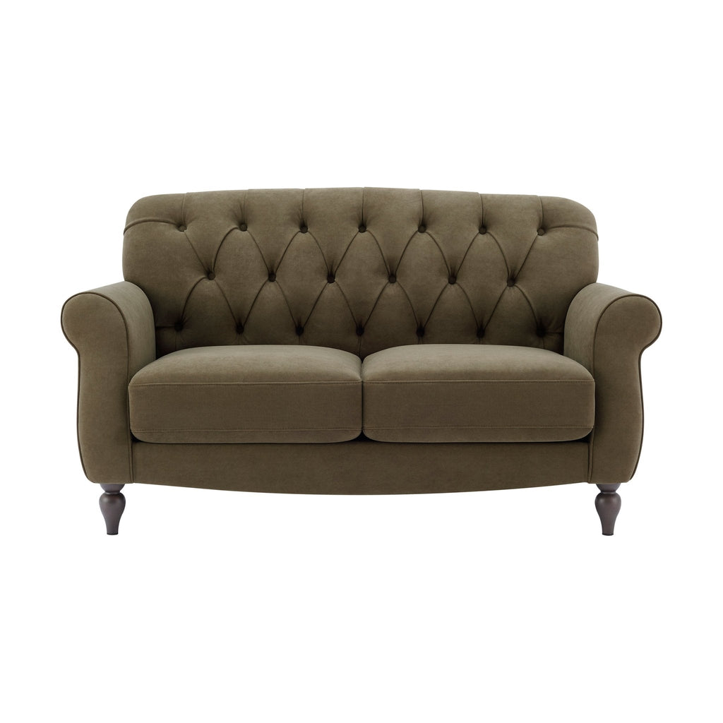 Dusklia - Hebden 2 Seater Sofa - Olive Green