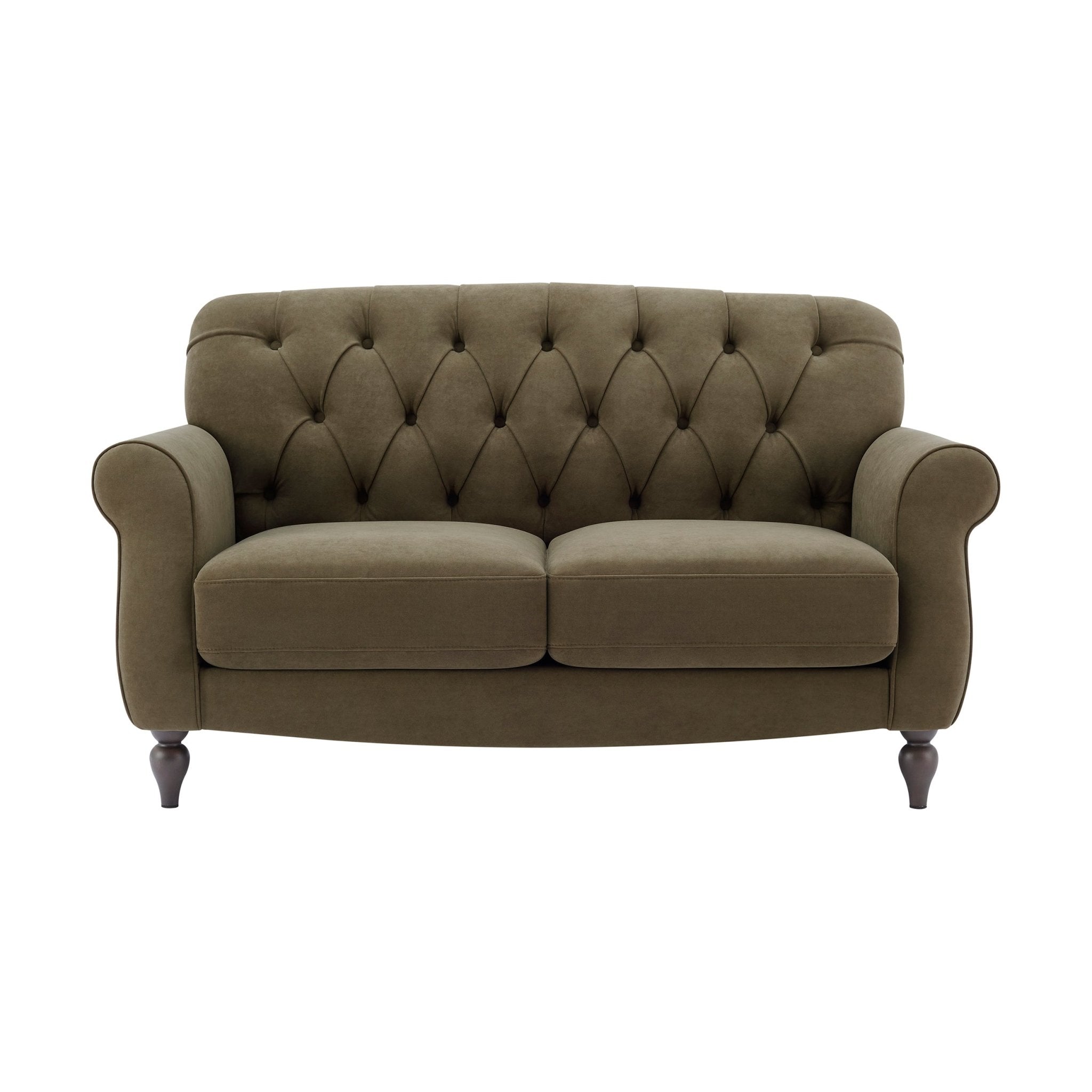 Dusklia - Hebden 2 Seater Sofa - Olive Green