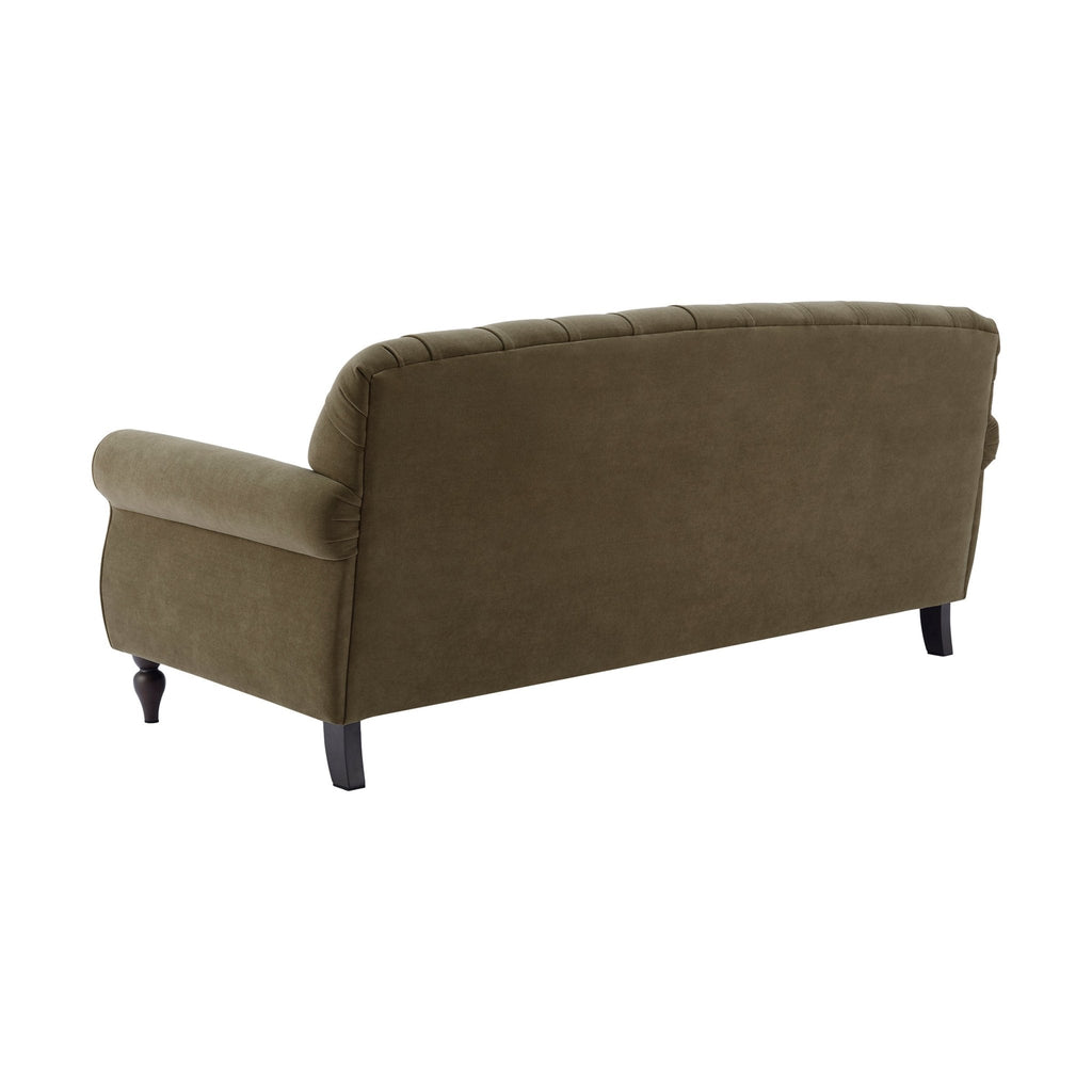 Dusklia - Hebden 3 Seater Sofa - Olive Green