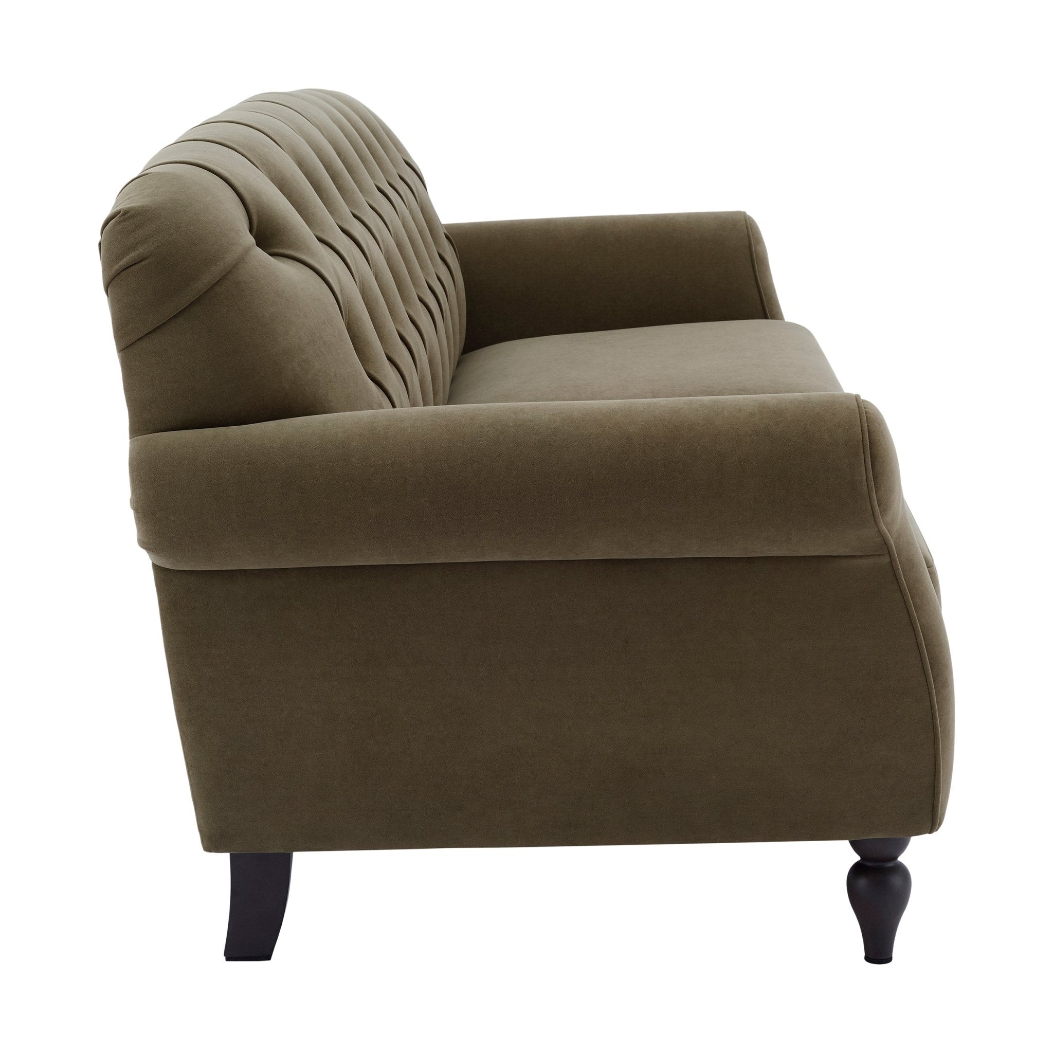 Dusklia - Hebden 3 Seater Sofa - Olive Green
