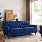 Dusklia - Hebden 3 Seater Sofa - Royal Blue