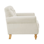 Dusklia - Hebden Armchair - Cream Linen