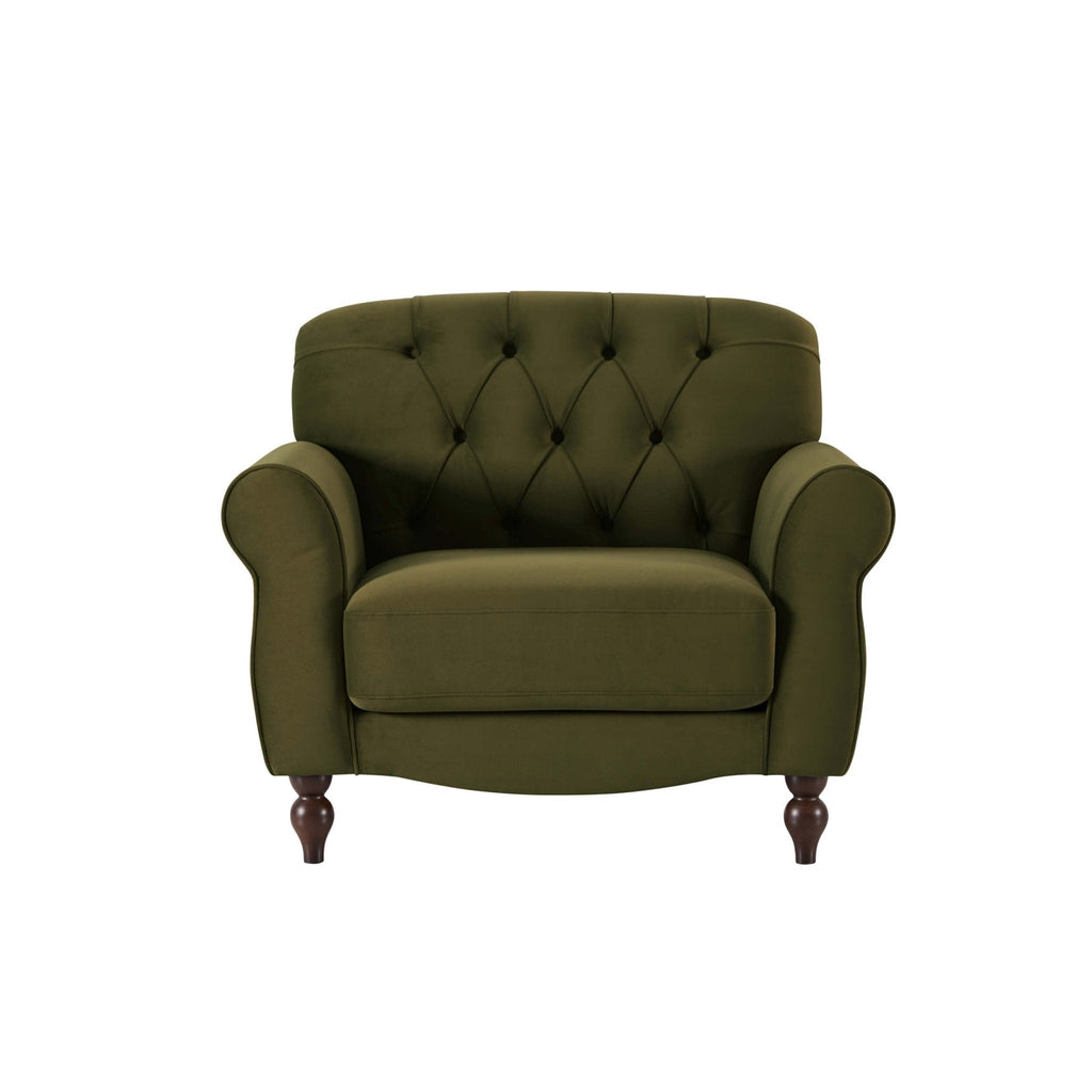 Dusklia - Hebden Armchair - Muted Moss