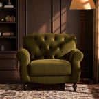 Dusklia - Hebden Armchair - Muted Moss