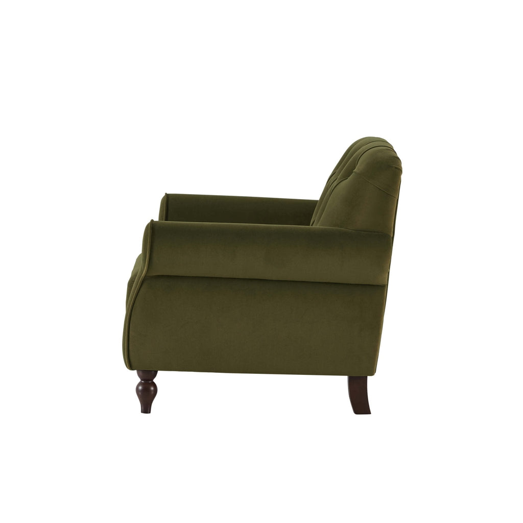 Dusklia - Hebden Armchair - Muted Moss