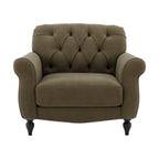 Dusklia - Hebden Armchair - Olive Green