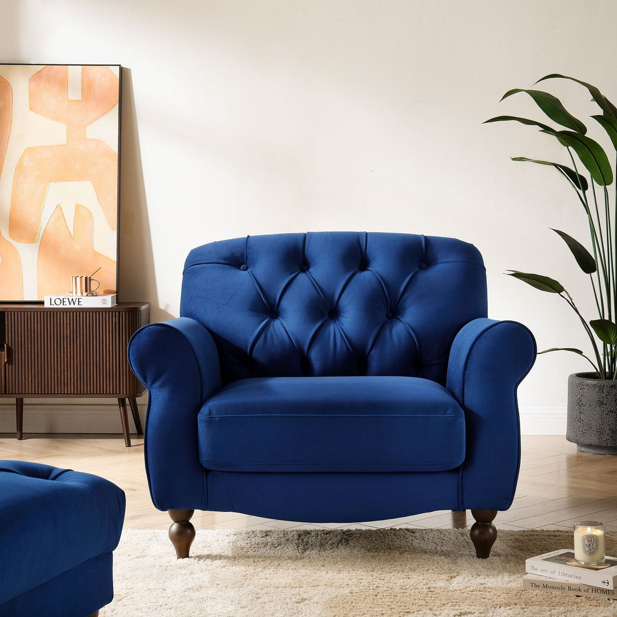 Dusklia - Hebden Armchair - Royal Blue