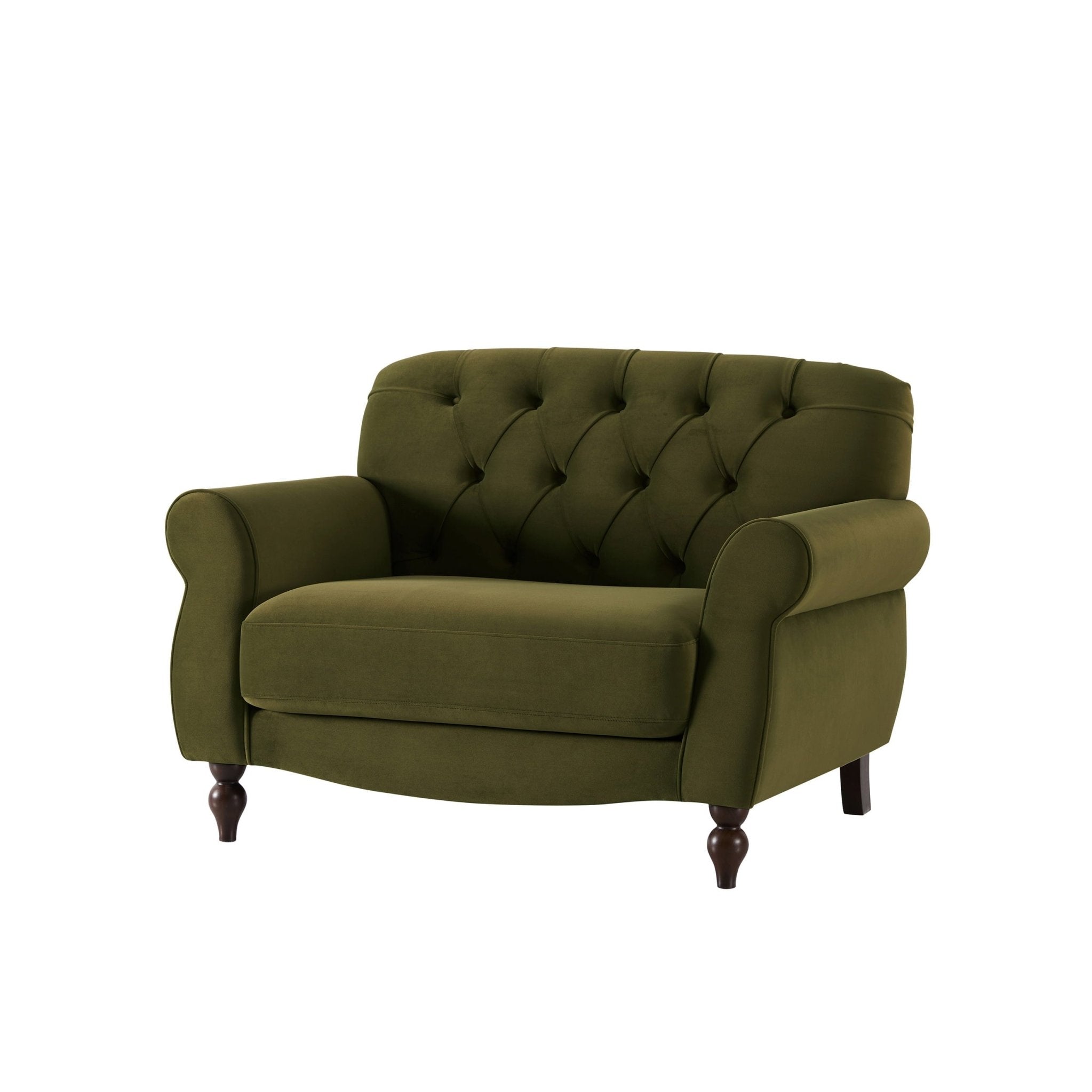 Dusklia - Hebden Loveseat - Muted Moss