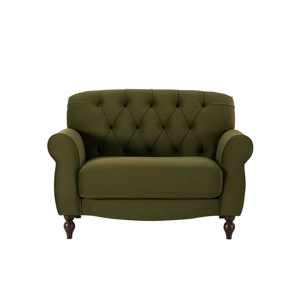 Dusklia - Hebden Loveseat - Muted Moss