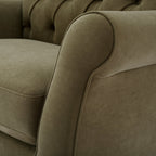 Dusklia - Hebden Loveseat - Olive Green