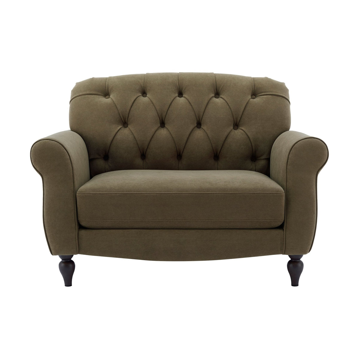 Dusklia - Hebden Loveseat - Olive Green