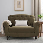 Dusklia - Hebden Loveseat - Olive Green