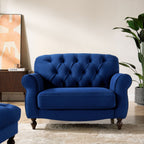 Dusklia - Hebden Loveseat - Royal Blue