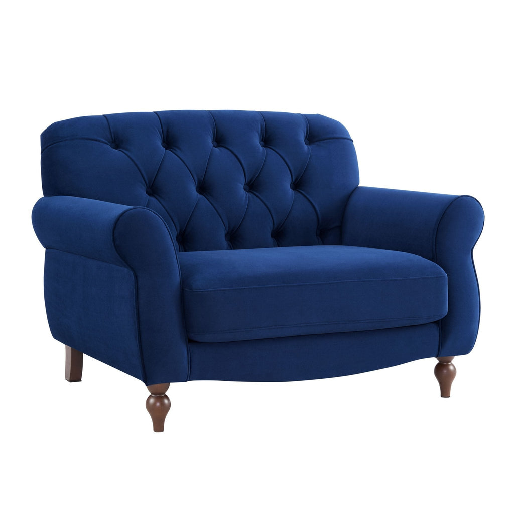 Dusklia - Hebden Loveseat - Royal Blue