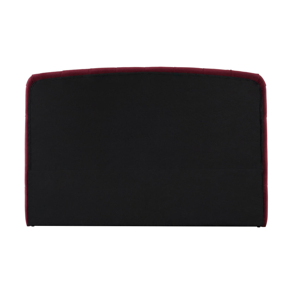Dusklia - Hebden Ottoman Storage Bed - Berry