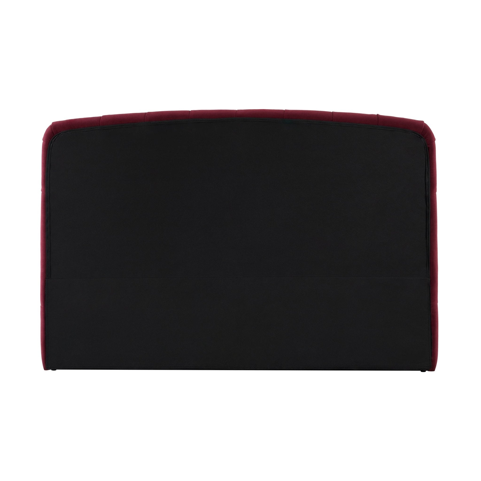 Dusklia - Hebden Ottoman Storage Bed - Berry