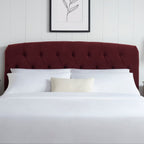 Dusklia - Hebden Ottoman Storage Bed - Berry