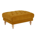 Dusklia - Hebden Pouffe - Mustard