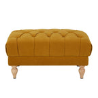 Dusklia - Hebden Pouffe - Mustard