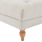 Dusklia - Hebden Pouffe - Natural Stripe